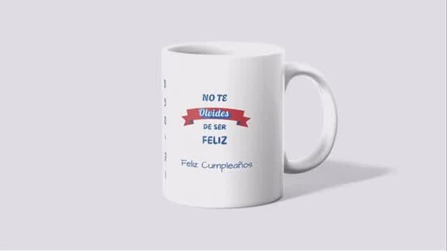 Taza de cumpleaños personalizada por Eitan Prints